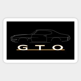 1971 Pontiac GTO Magnet